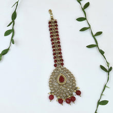 Ruby Maang Tikka