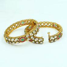 2 Piece Polki Kada 19273