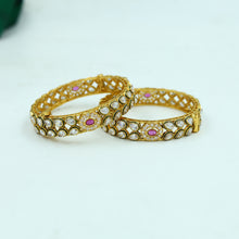 2 Piece Polki Kada 19273