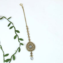 Gray Maang Tikka 122131-8580