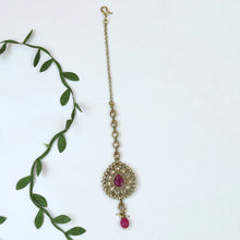 Ruby Maang Tikka 12231-8582