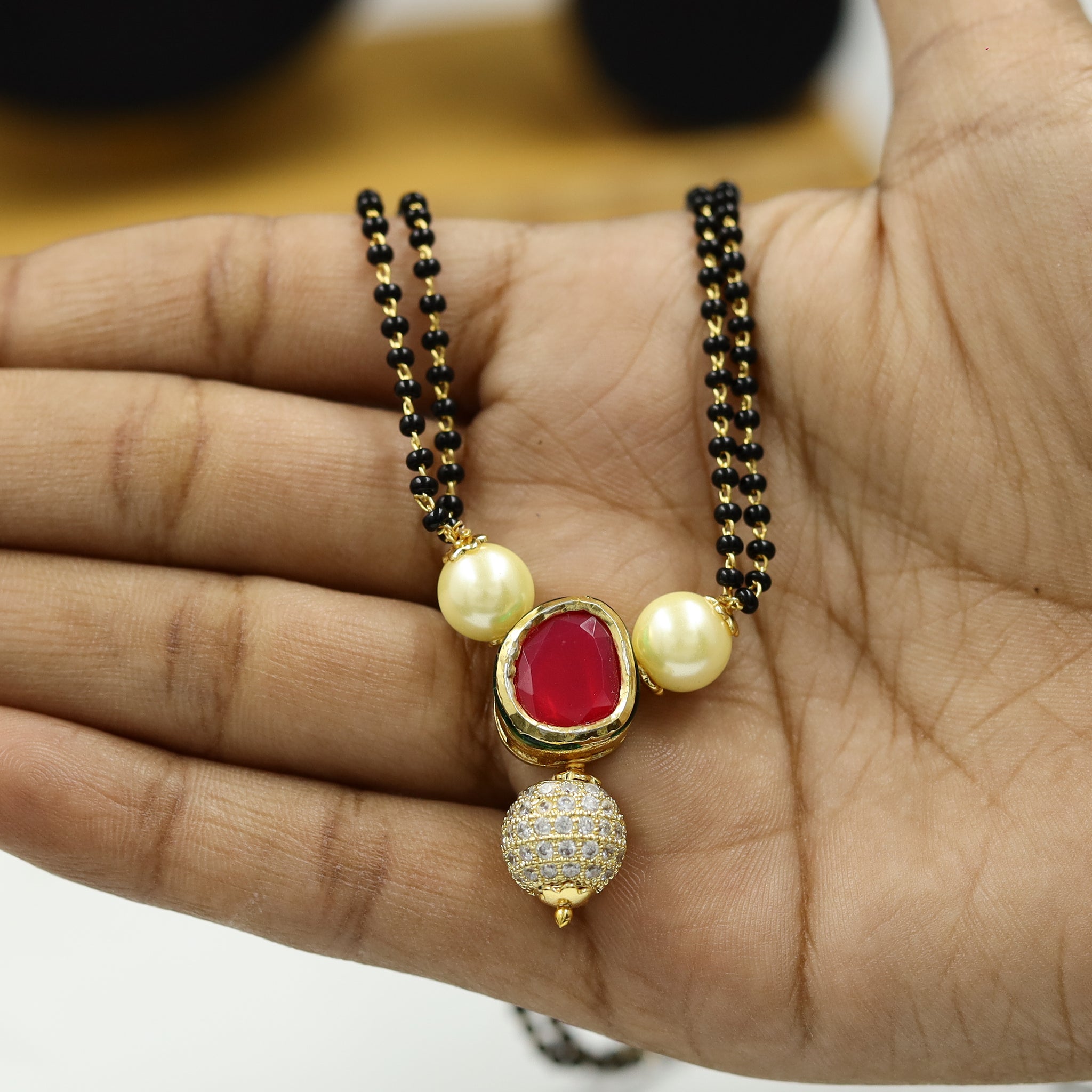 Kundan Mangalsutra 7801-21