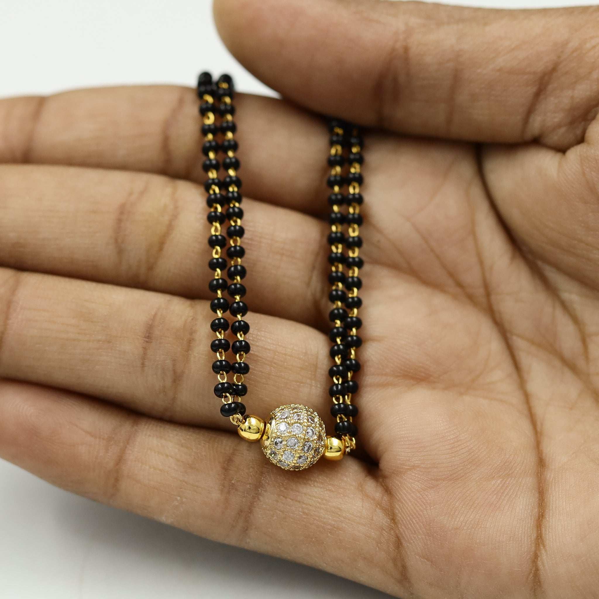 White Mangalsutra