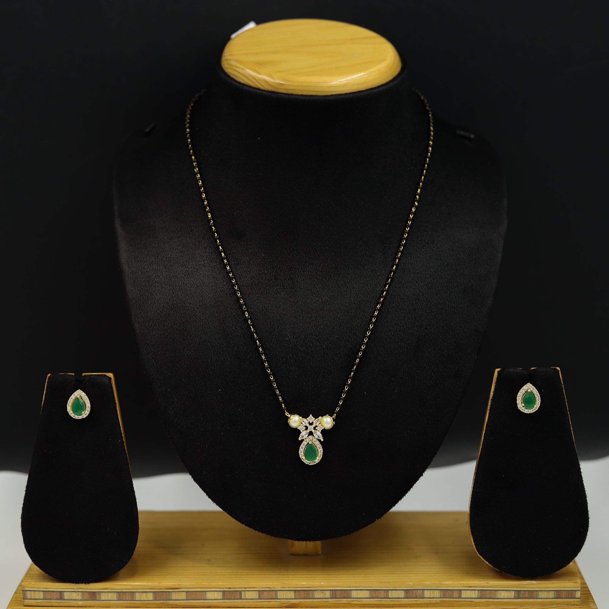 Zircon/AD Mangalsutra 7797-21