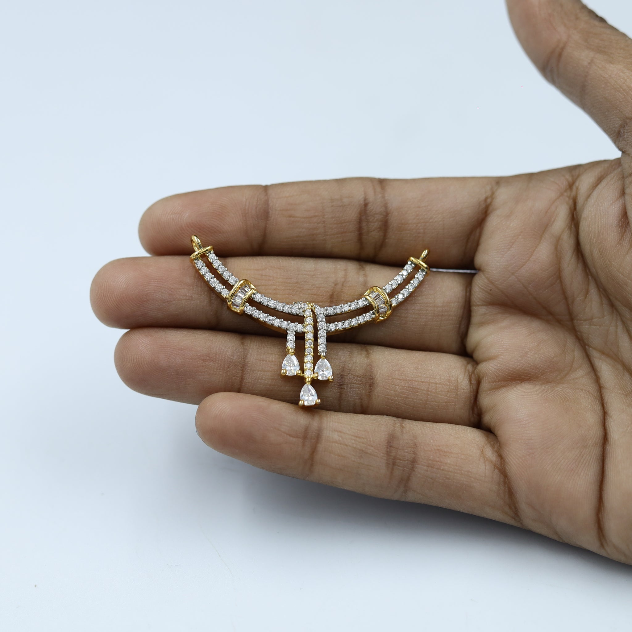 Zircon/AD Mangalsutra 6188-08