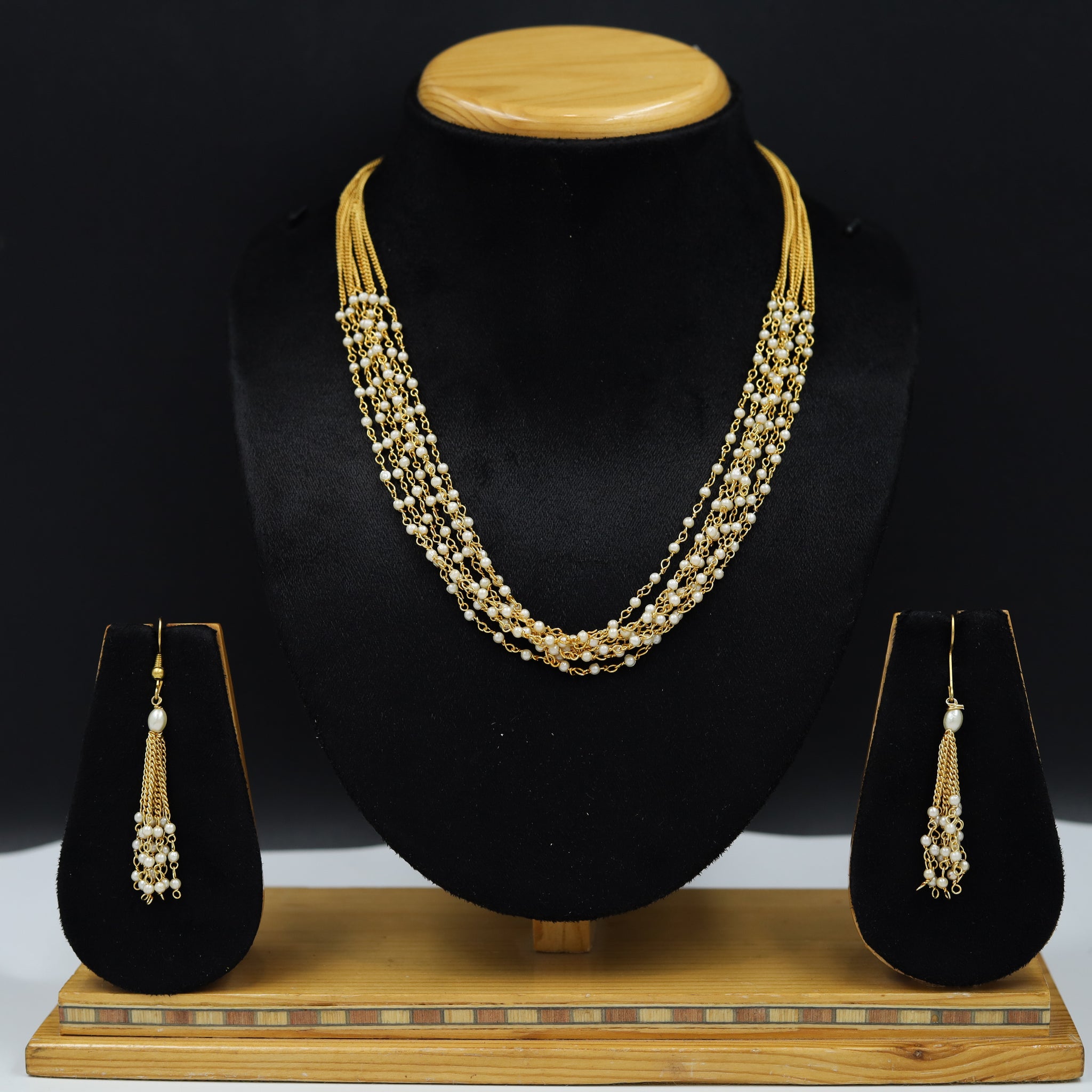16" Pearl Necklace Set 6297-71