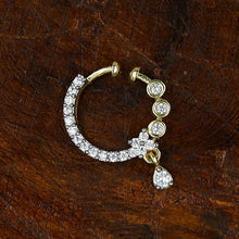 Nath Zircon/AD Earring 8590-08