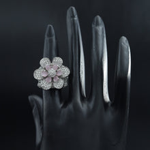 Zircon/AD Silver Ring 16142-3289