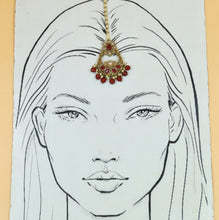 Mehandi Polish Maang tikka 8302-100