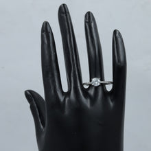 Zircon/AD Silver Ring 7933-05