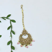 Pink Maang Tikka 18110-5292