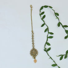 Traditional Antique Maang Tikka With Pearl Latkan 9668-4679