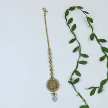 Traditional Antique Maang Tikka With Pearl Latkan 9668-4679