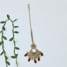 Antique Gold Polish Maang Tikka 6268-100