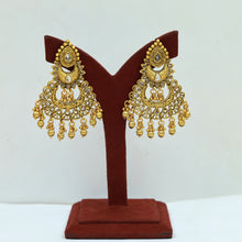 Beautiful Antique Gold Finish Earring 8273-2142