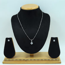 Light Zircon/AD Pendant Set 16249-69
