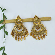 Beautiful Antique Gold Finish Earring 8273-2142
