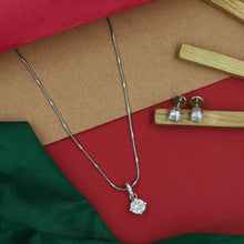 Light Zircon/AD Pendant Set 16249-69