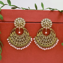 Pink Antique Earrings 11052-6922