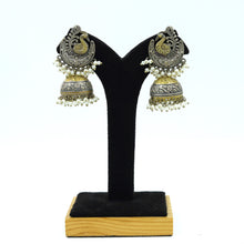 Jhumki Oxidized Earring 12641-28
