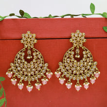 Pink Antique Earrings