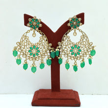Green Antique Earrings 9576-4475