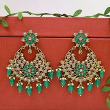 Green Antique Earrings 9576-4475