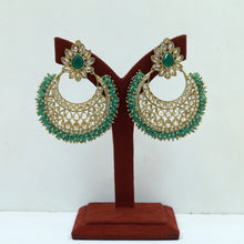 Green Antique Earrings 12848-9428