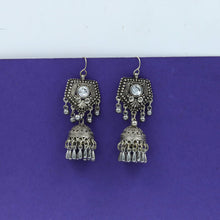 Jhumki Oxidized Earring 7664-82