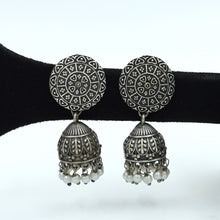 Jhumki Oxidized Earring 14039-100