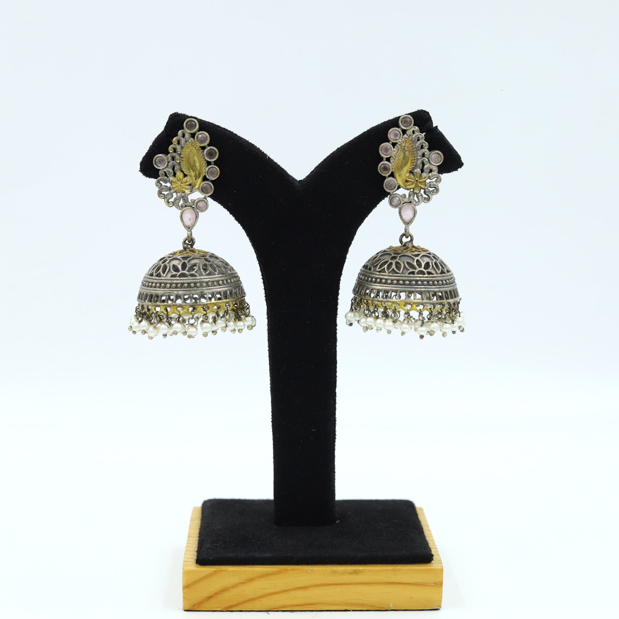Jhumki Oxidized Earring 4699-59