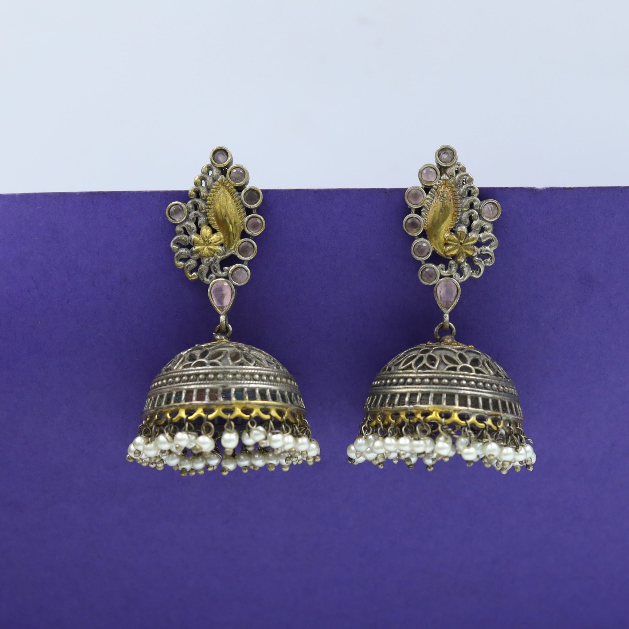 Jhumki Oxidized Earring 4699-59