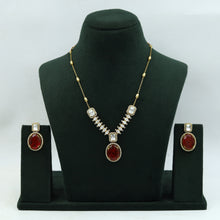 Sabyasachi Inspired Moissanite Medium Kundan Pendant Set 15083-87