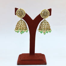 Mint Green Antique Earrings