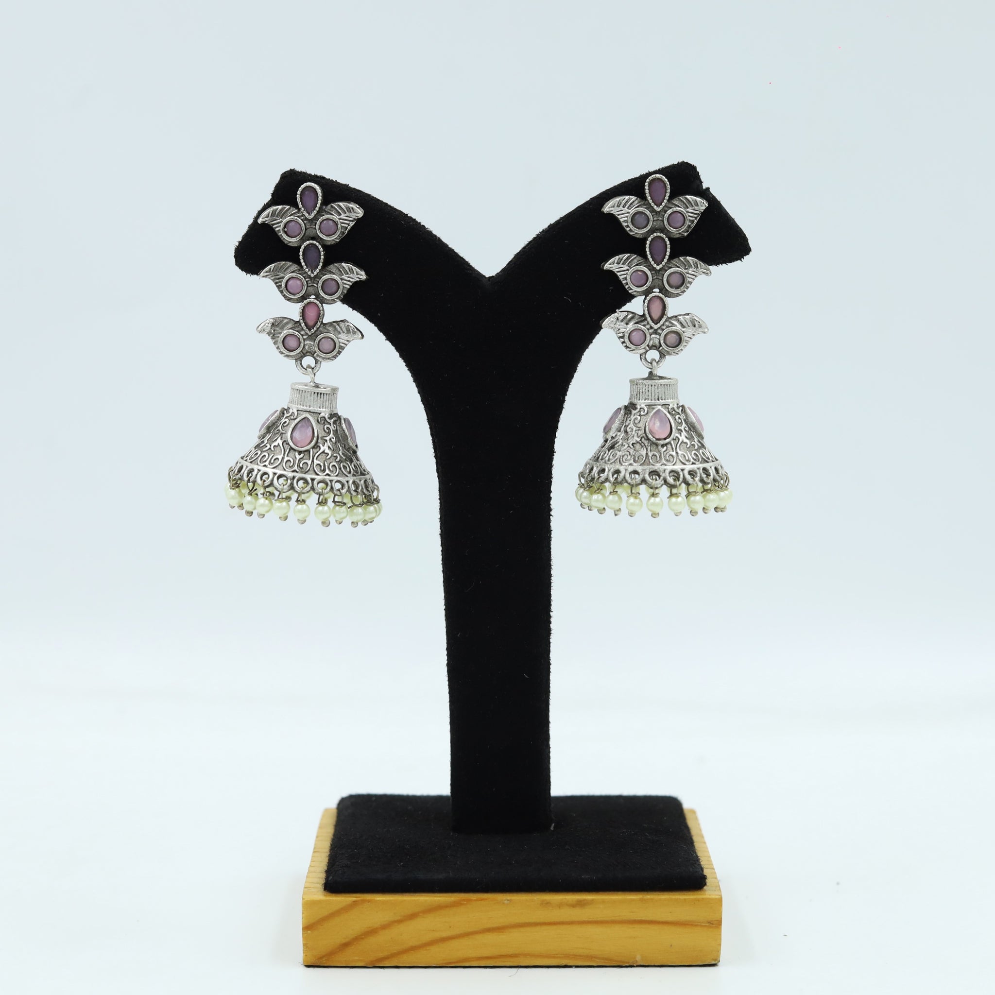 Jhumki Oxidized Earring 6949-28