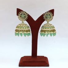 Mint Green Antique Earrings 9599-4530