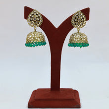 Green Antique Earrings 7719-1390