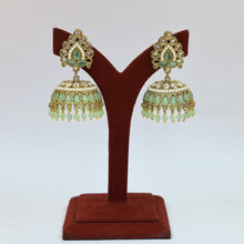 Mint Green Antique Earrings