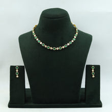 Round Neck Kundan Necklace Set 15190-68