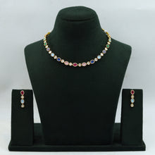 Round Neck Kundan Necklace Set 15190-68