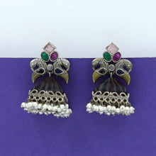 Oxidized Earring Jhumki 10939-59
