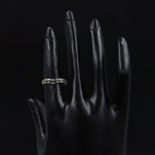 Black Silver Ring 10237-5738