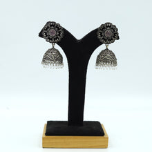 Jhumki Oxidized Earring 12615-28