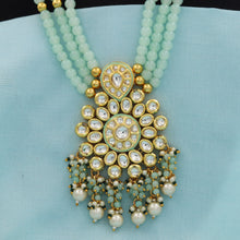 Designer Kundan Pendant Set 13778-0849