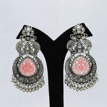 Chandbali Oxidized Earring 13198-33
