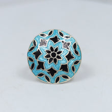 Blue Silver Ring 14970-2112