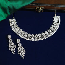 Victorian Zircon/AD Necklace Set  12280-8670