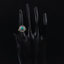 Firozi Pure Silver Ring 11738-7949