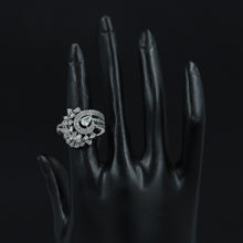 Gold Plated Zircon/AD Ring 6818
