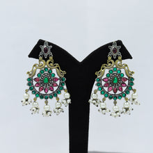 Chandbali Oxidized Earring 13174-33